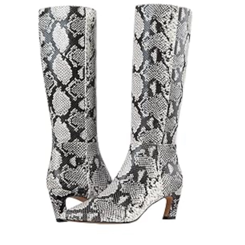 FARYL by Farylrobin Gerry Snake Boots Sz 6.5M new out box